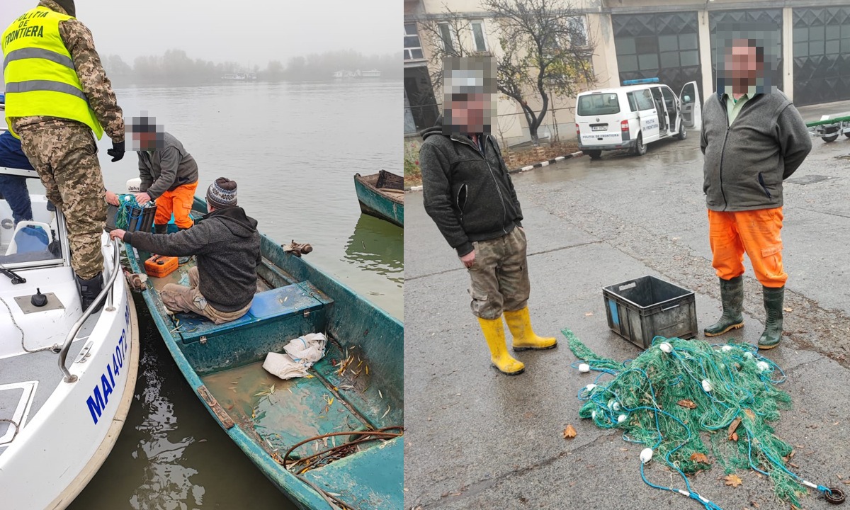 TULCEA: Braconaj piscicol în zona Rezervației Biosferei Delta Dunării