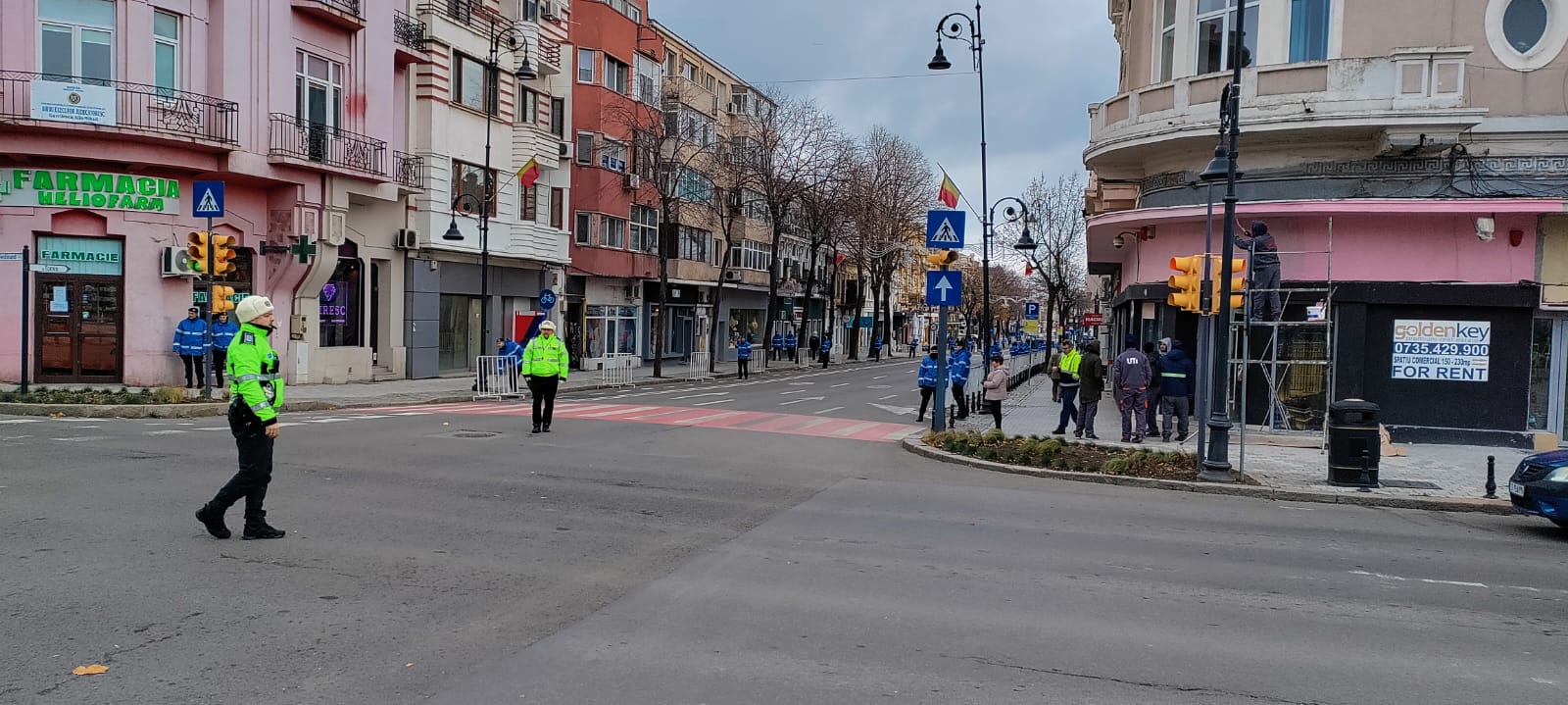 CONSTANȚA: Restricții de trafic. Antrenament general pentru organizarea manifestărilor de 1 Decembrie