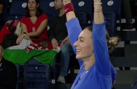 Tenismena Ana Bogdan aduce victoria decisivă pentru România împotriva Ungariei, scor 3-0