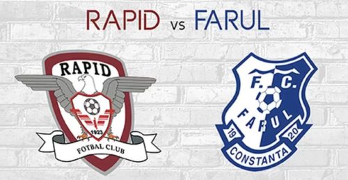 Rapid vs Farul, astăzi în grupele Cupei României la fotbal
