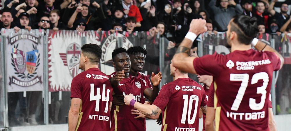 CFR Cluj s-a calificat în șaisprezecimile competiției Conference League