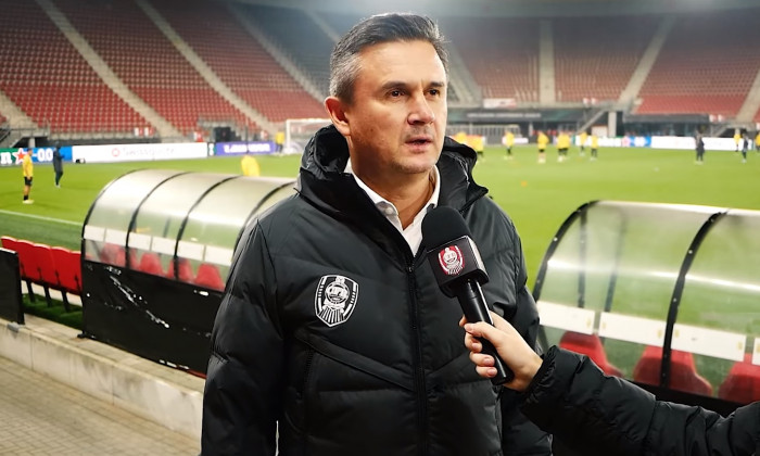 Cristian Balaj crede în șansele echipei CFR Cluj de calificare în optimile Conference League
