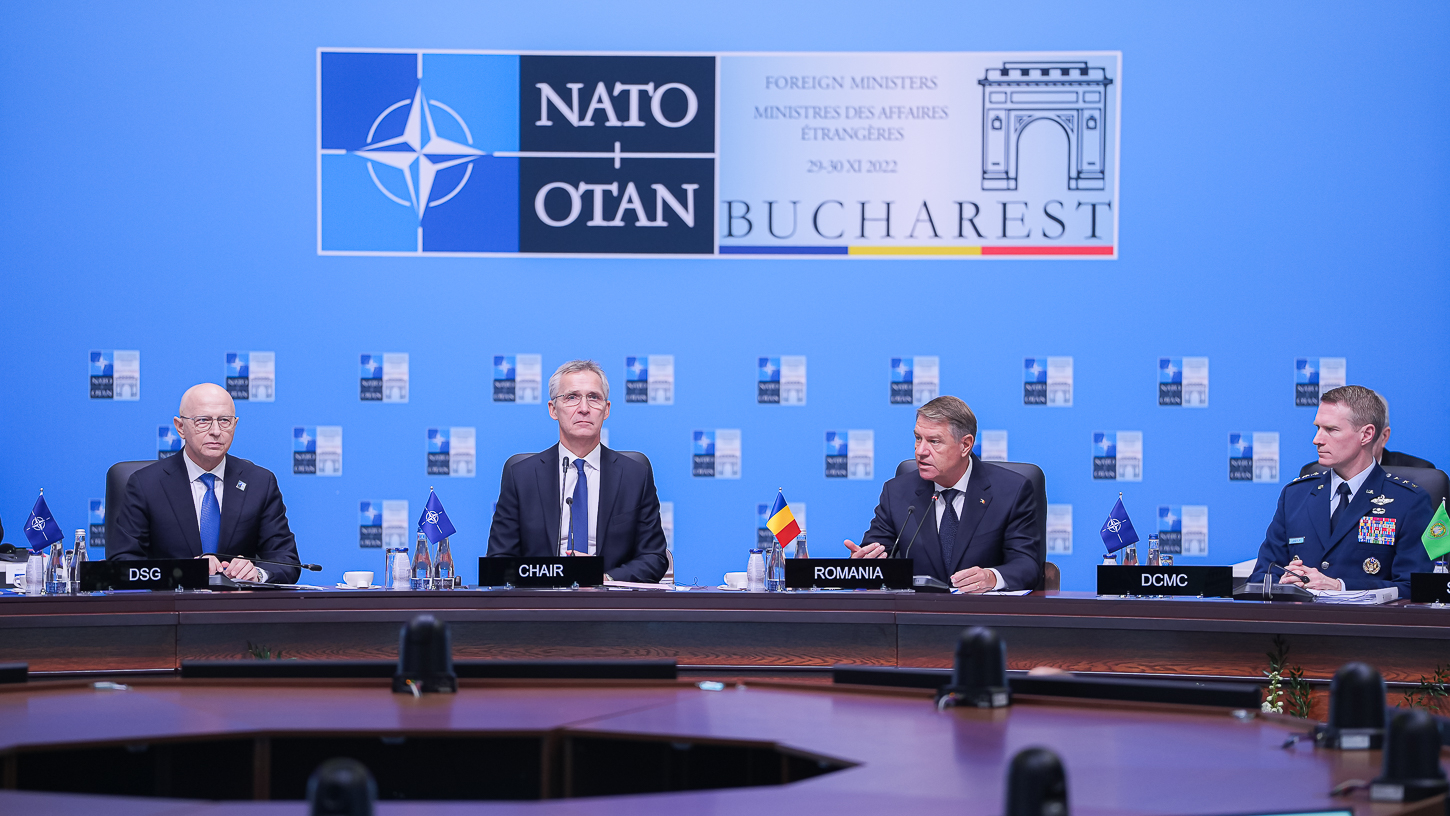 NATO2022Bucureşti/NATO poate aduce forţe suplimentare în regiunea Mării Negre dacă este necesar, subliniază Stoltenberg