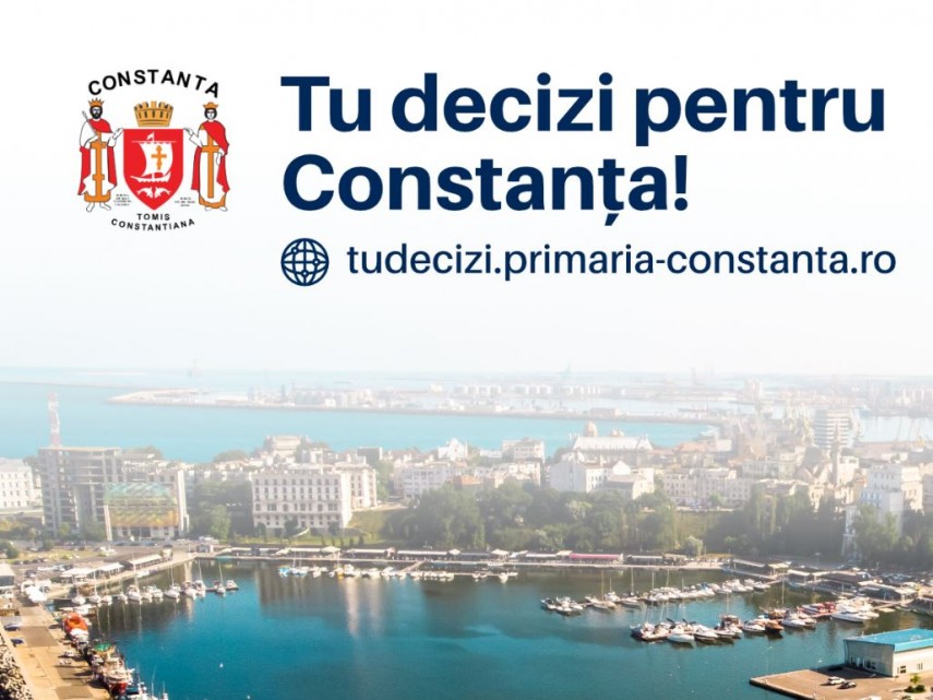 Constănțenii mai pot vota online, până pe 4 decembrie, inclusiv, proiectele din cadrul programului de bugetare participativă