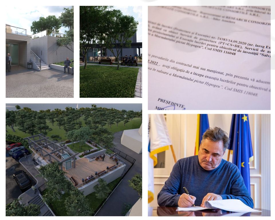 CONSTANȚA: Mormântul pictat Hypogeu intră în reabilitare
