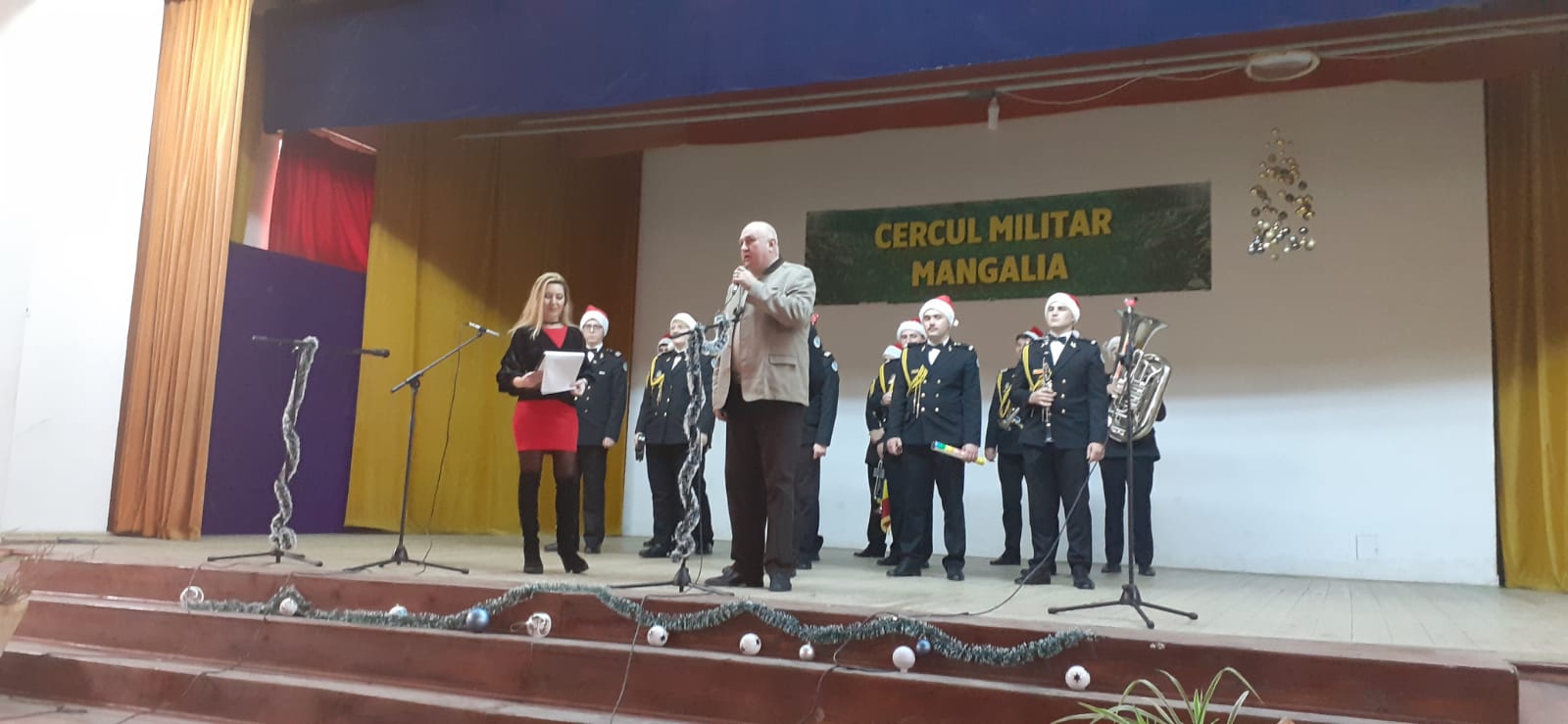 FOTO. Concert de colinde la Cercul Militar din Mangalia