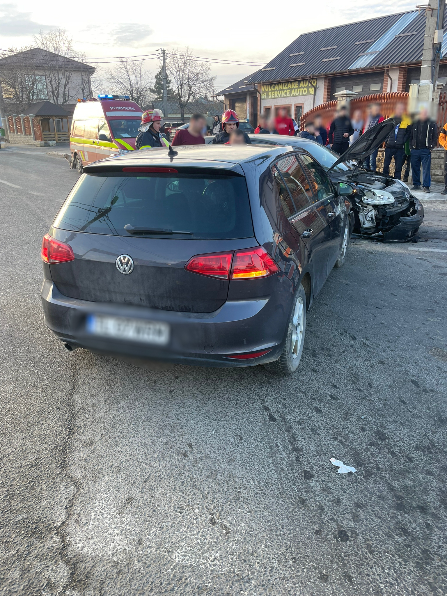 Județul TULCEA: Accident rutier cu cinci persoane implicate