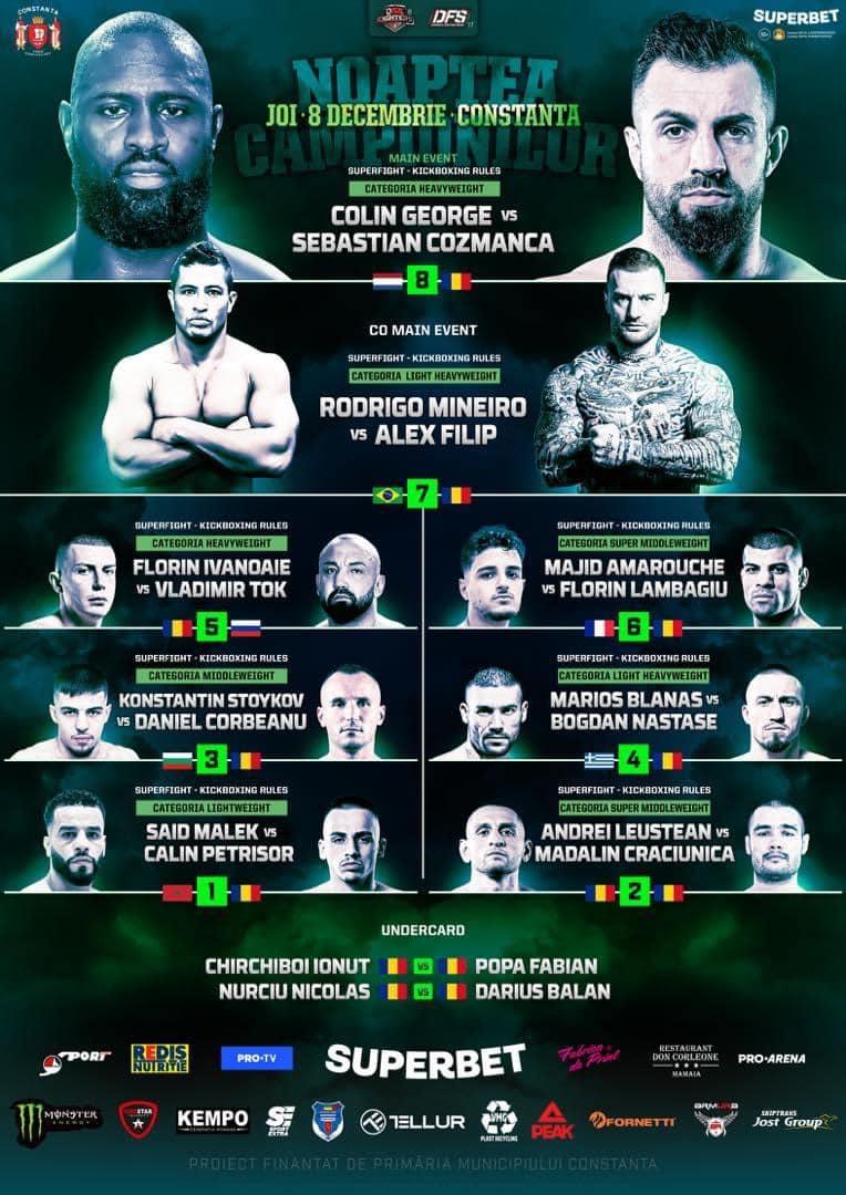 La Constanța este programată „Gala OSS Fighters Ediția 08”