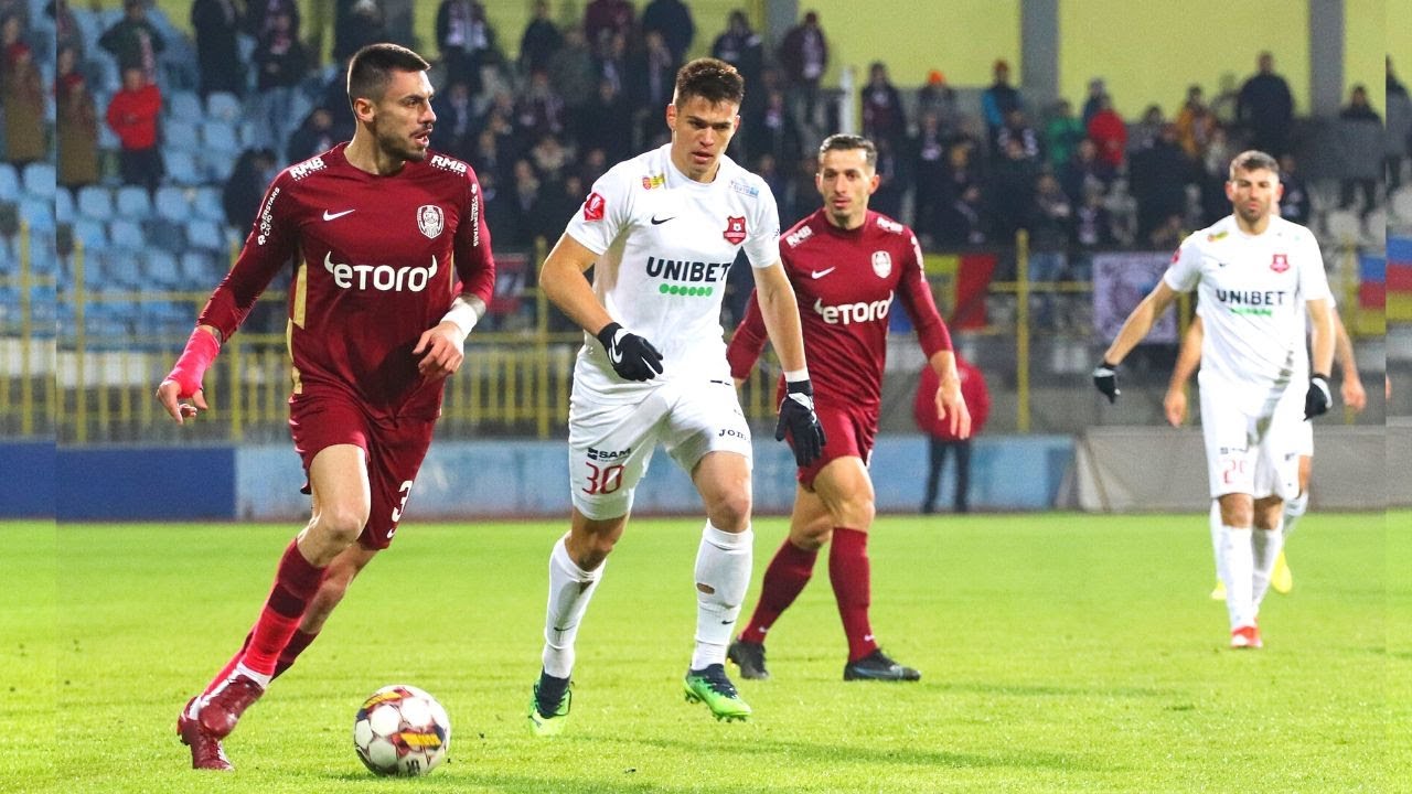 CFR Cluj este la 4 puncte de Farul după restanța cu FC Hermannstadt