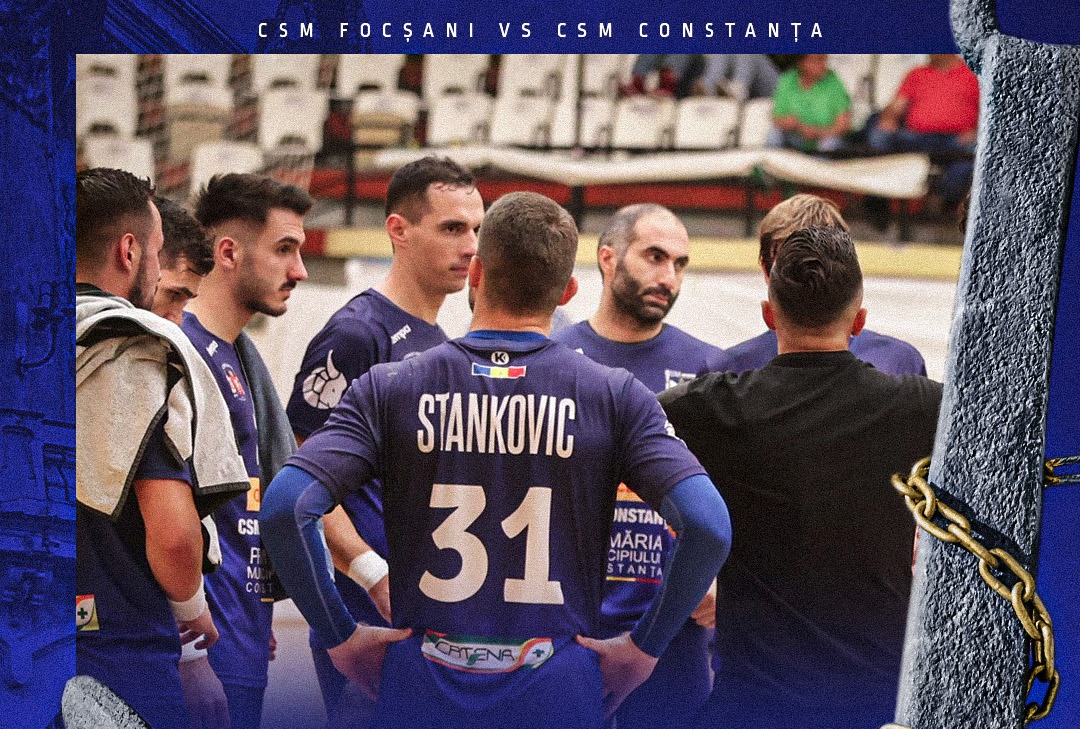 Handbaliștii de la CSM Constanța au terminat la egalitate meciul de la Focșani