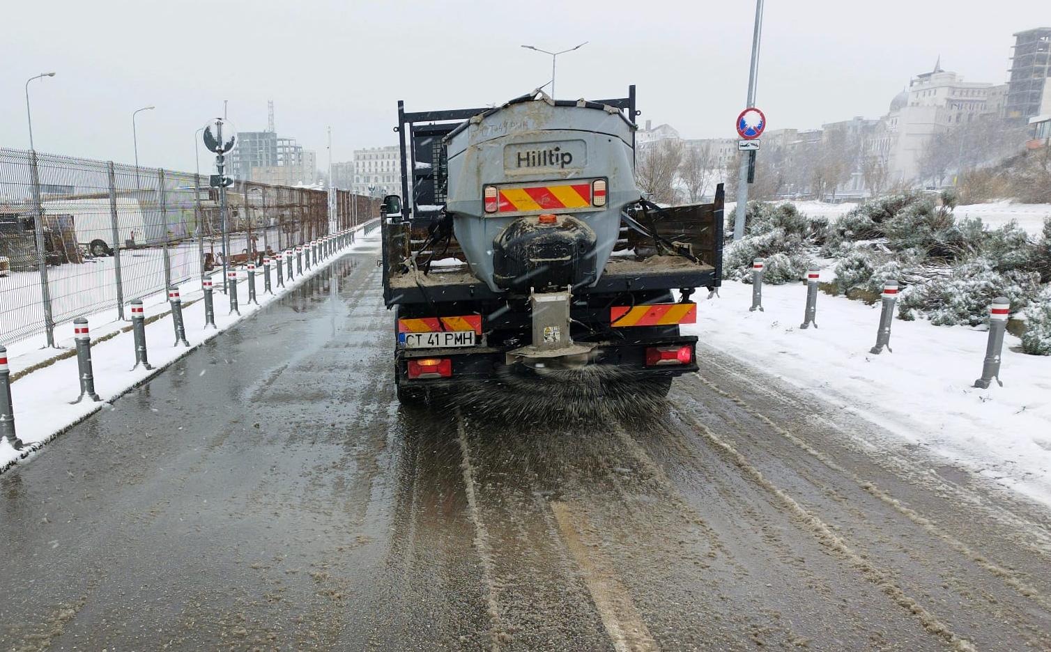 Primăria CONSTANȚA: Circulația în municipiu se desfășoară în condiții normale