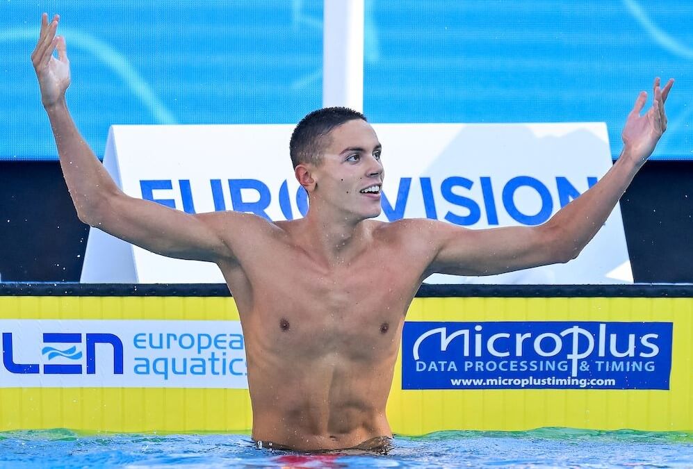 David Popovici este pe locul 10 în topul campionilor realizat de cotidianul L’Equipe