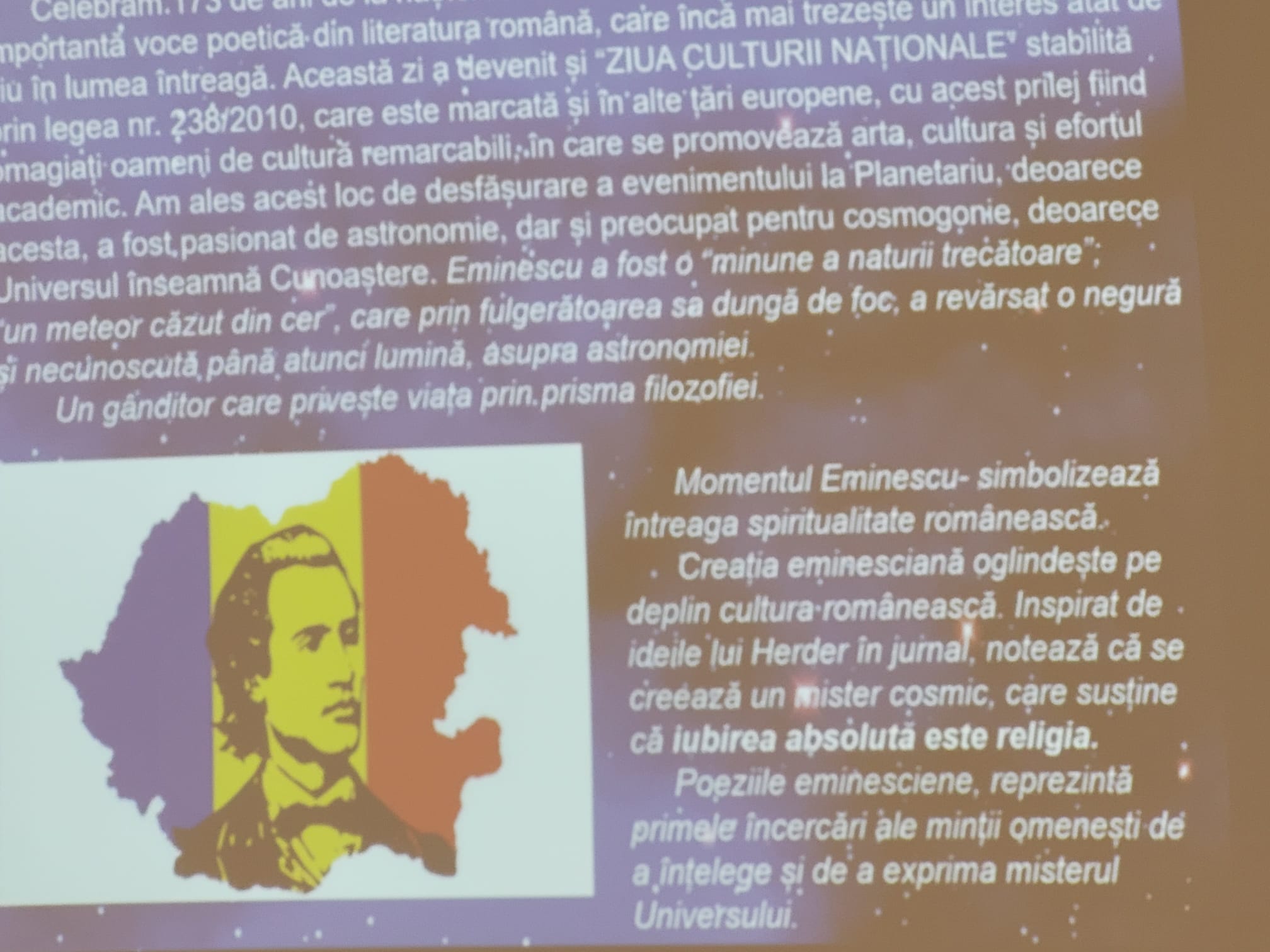 Ziua Culturii Naționale, marcată la Planetariul din Constanța