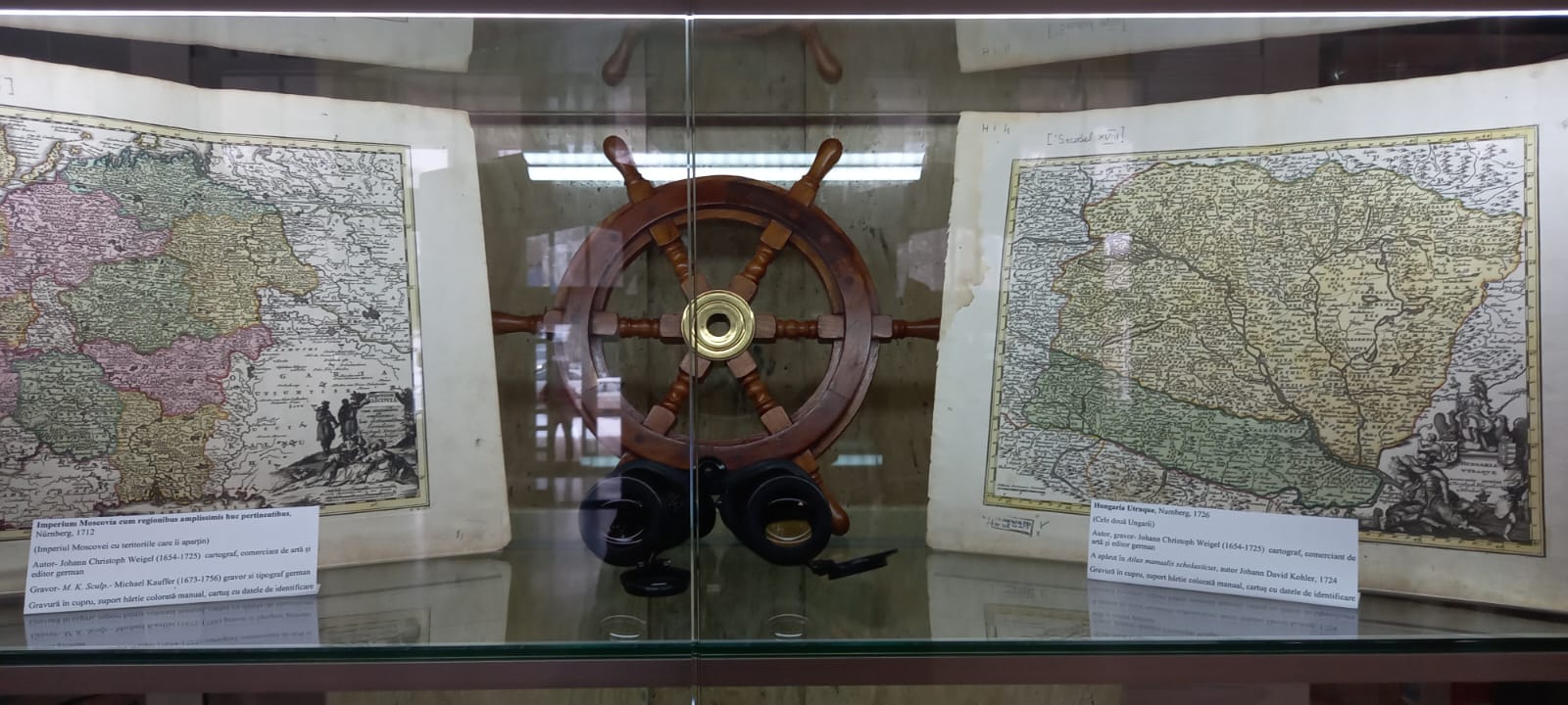 O nouă expoziție la Biblioteca Ioan N. Roman – „Documente cartografice din colecțiile speciale”