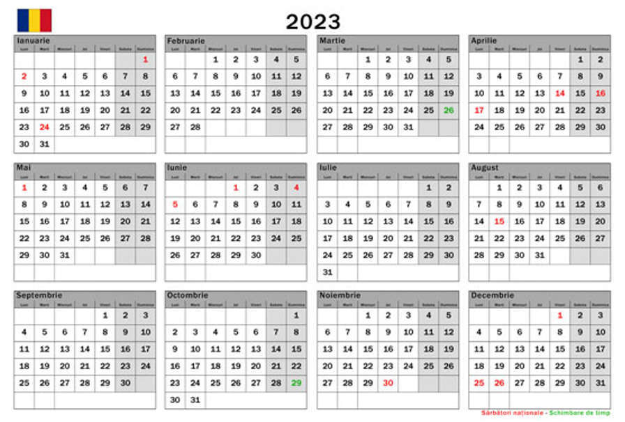 În 2023 angajații vor avea 12 zile libere în plus față de concediu