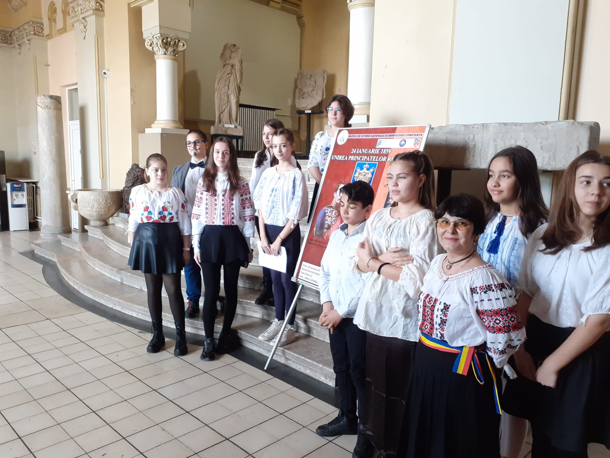 CONSTANŢA: Ziua Unirii Principatelor Române, celebrată în avans la Muzeul de Istorie Națională și Arheologie