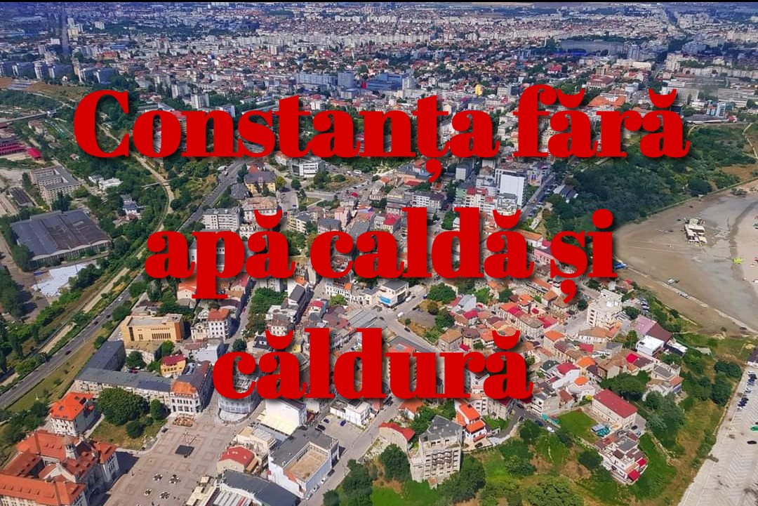 CONSTANȚA: Apa caldă și căldura, oprite în aproape tot orașul. Cât vor dura lucrările
