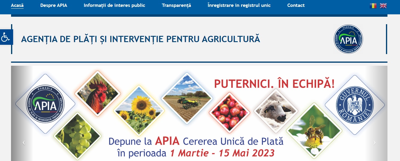 Cererea Unică de Plată, poate fi depusă la APIA în perioada 1 Martie – 15 Mai 2023