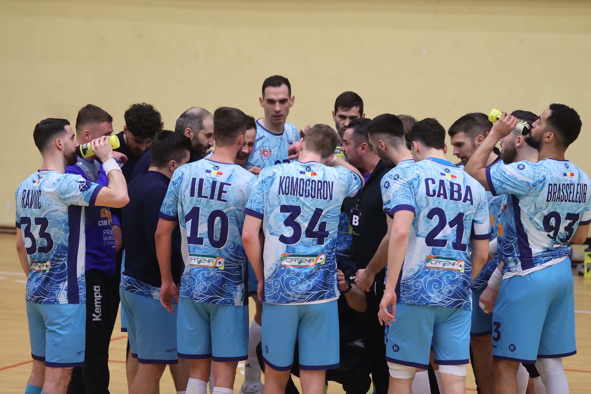 CSM Constanța evoluează miercuri la București cu Steaua