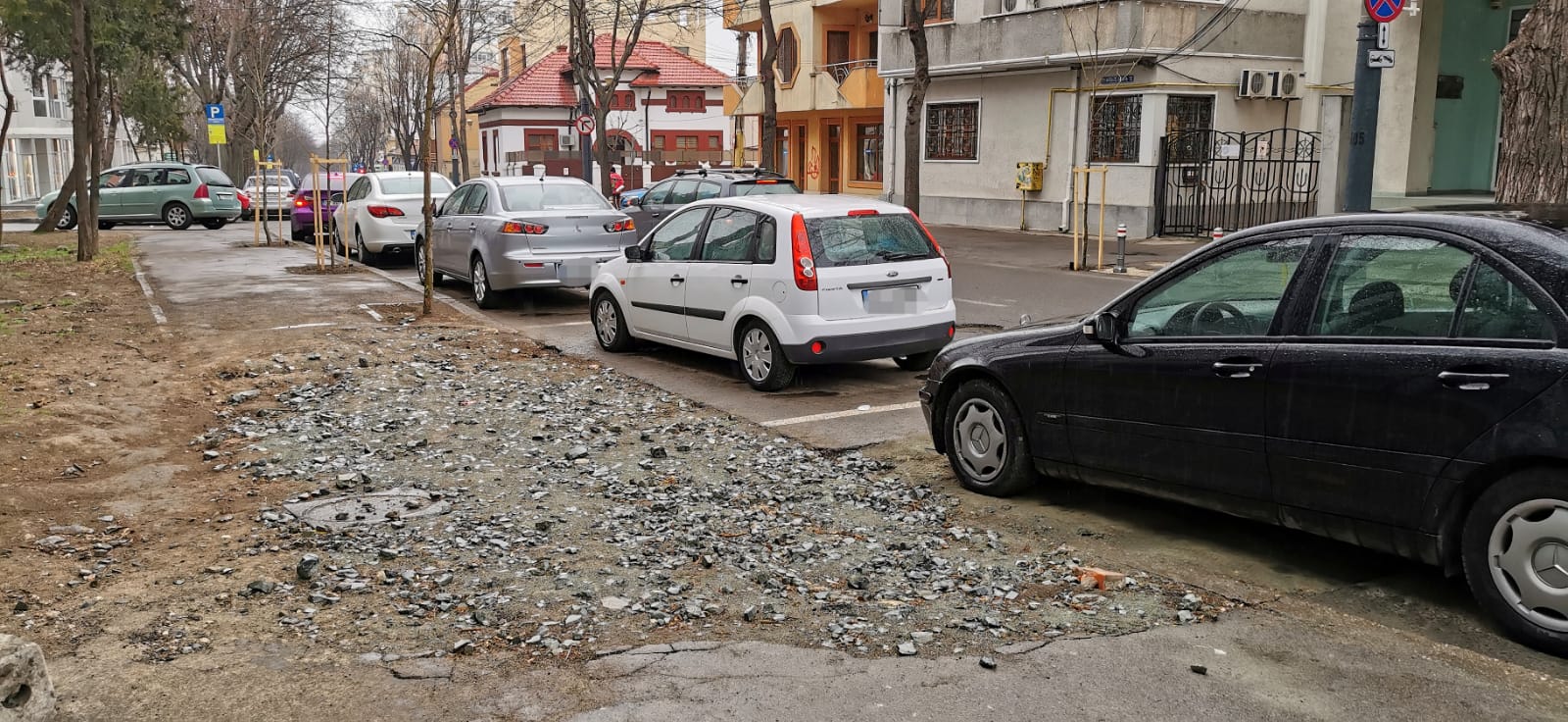 CONSTANȚA: Trafic rutier închis TOTAL pe o porțiune din strada Mircea cel Bătrân