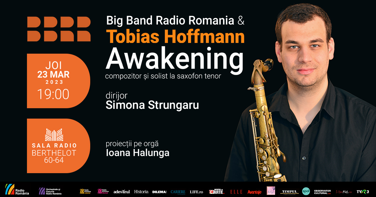 Saxofonistul german Tobias Hoffman: „Awakening” („Trezirea”) – Concert de jazz la Sala Radio
