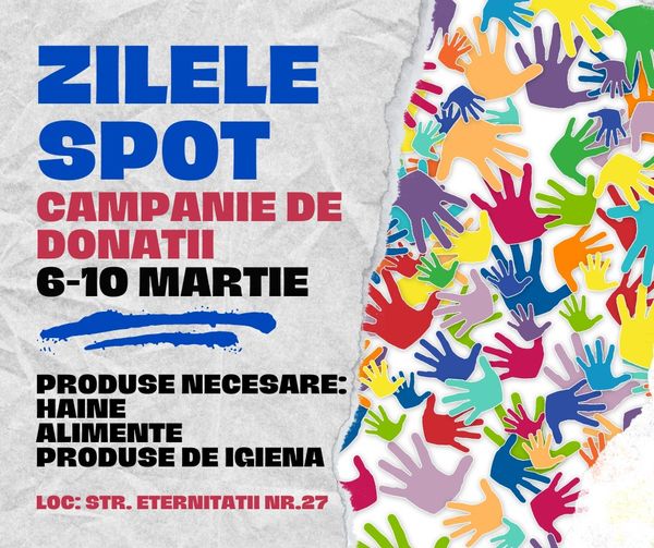 TULCEA: Campania „Ziua SPOT – Donează pentru tine!” – bunuri alimentare și nealimentare pentru persoanele defavorizate