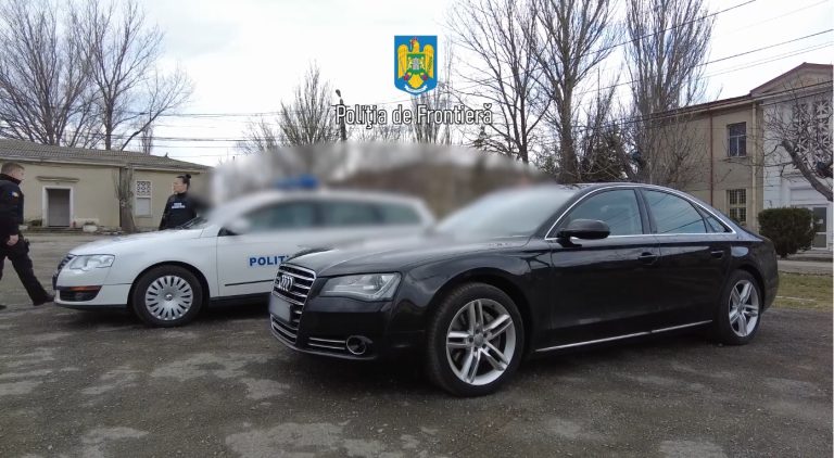 VALU LUI TRAIAN: Autoturism de lux căutat de autorităţile din Germania, descoperit de poliţiştii de frontieră