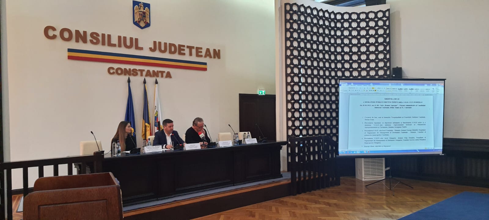 Dezbatere publică pe tema înființării și funcționarii Organizației de Management al Destinației a Județului Constanța