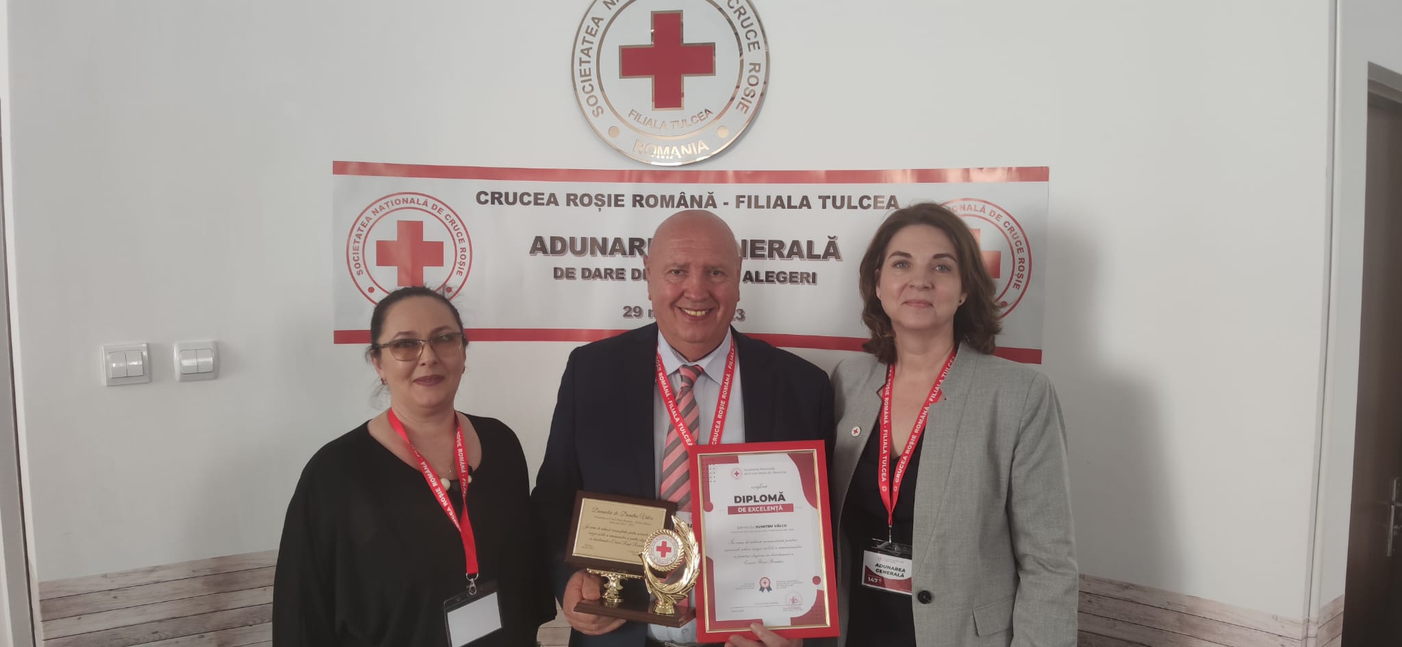Crucea Roşie Tulcea are un nou preşedinte