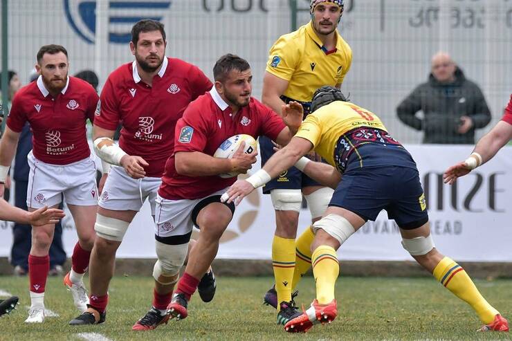 România a fost învinsă de Georgia în competiția Rugby Europe Championship
