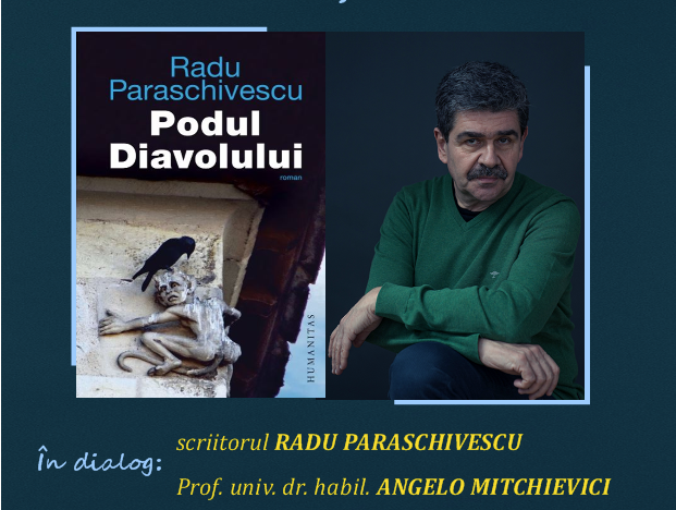 Criticul literar Angelo Mitchievici despre Radu Paraschivescu: Știe să zâmbească cu coada ochiului, să mustăcească în spatele personajului și să confere, aparentelor banale relații sociale, adâncimi nebănuite
