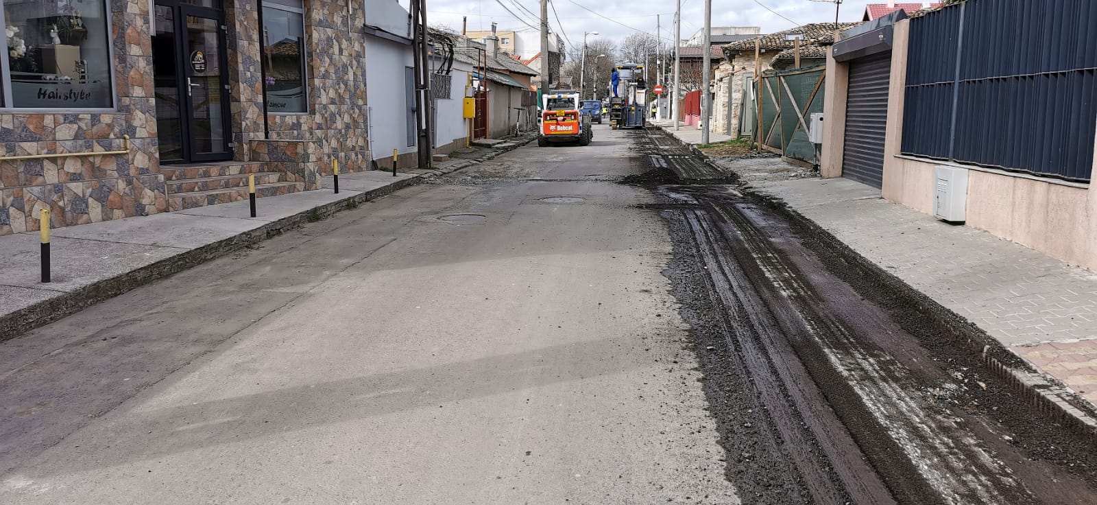 CONSTANŢA: Încep lucrările de frezare a carosabilului pe strada Barbu Ștefănescu Delavrancea din cartierul Coiciu