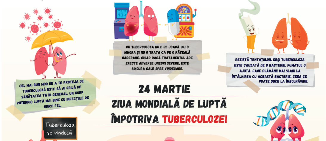 Județul Constanța: Șase clădiri sau obiective reprezentative vor fi iluminate în roșu, culoarea simbol a luptei împotriva tuberculozei