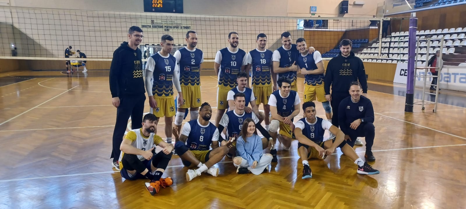 Voleibaliștii de la CSM Constanța au învins echipa CS U Cluj în Divizia A1