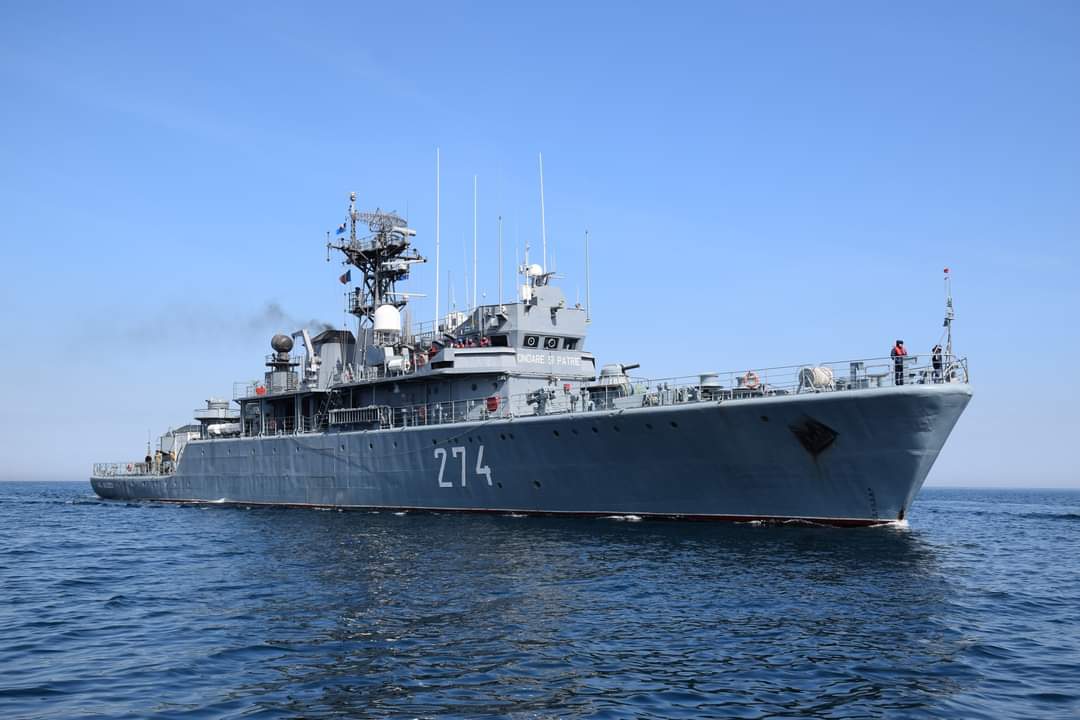 O mină marină a fost observată la aproximativ 8 mile marine travers de Capu Midia
