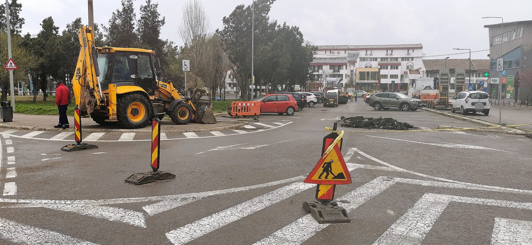 CONSTANŢA: Un nou sens giratoriu va fi amplasat la intrare în staţiunea Mamaia