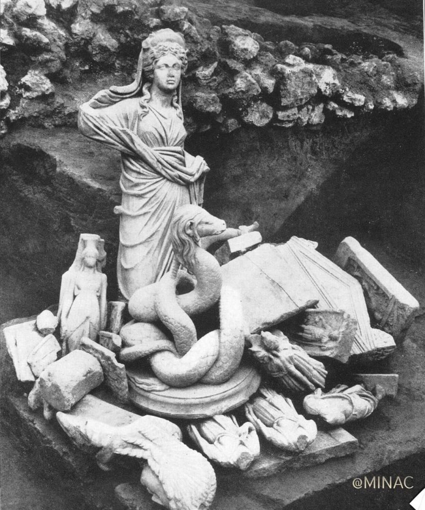 Tezaurul de Sculpturi de la Tomis - foto - MINAC