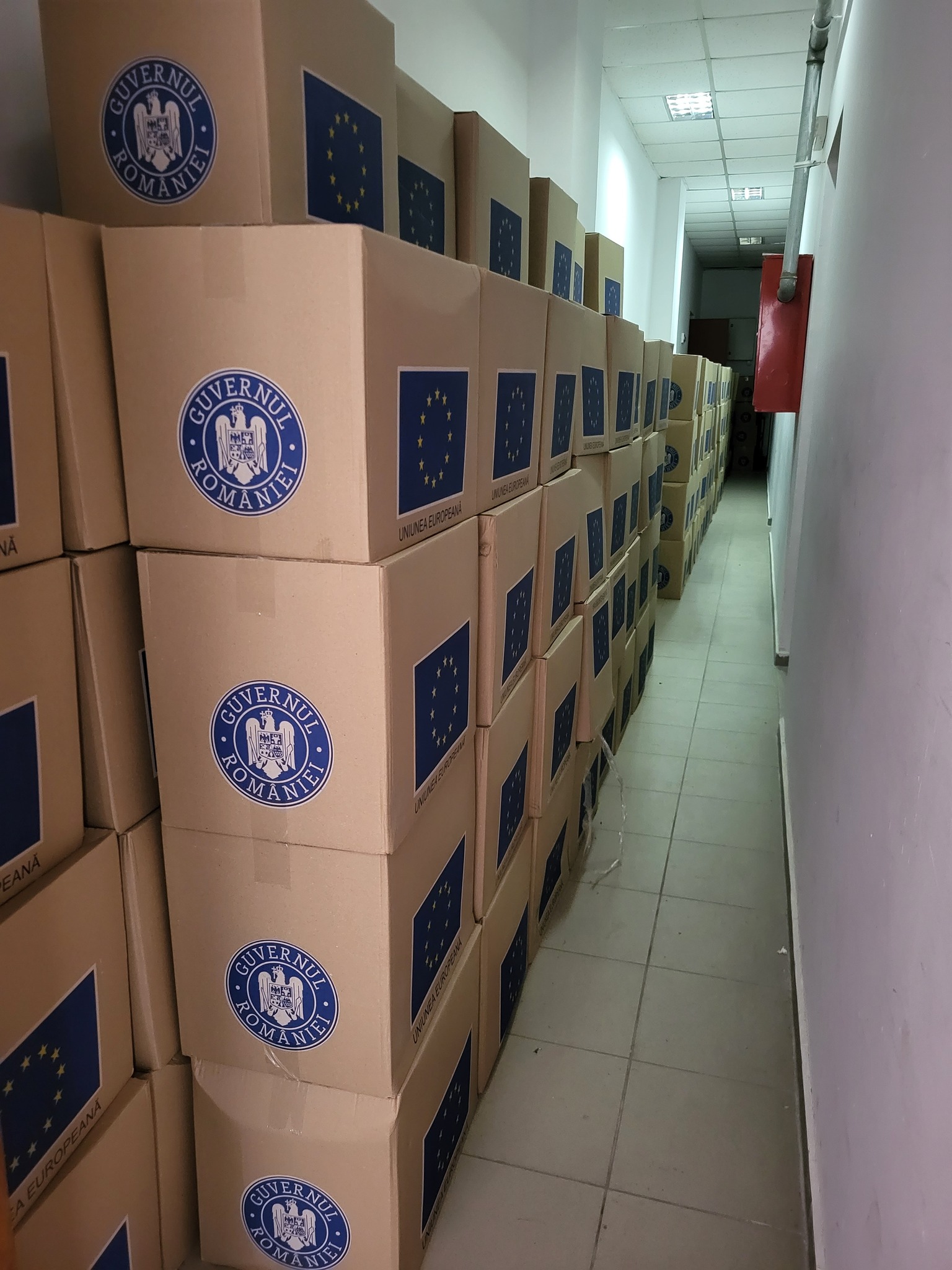 TECHIRGHIOL: A început distribuirea pachetelor cu produse alimentare către beneficiarii de ajutor social