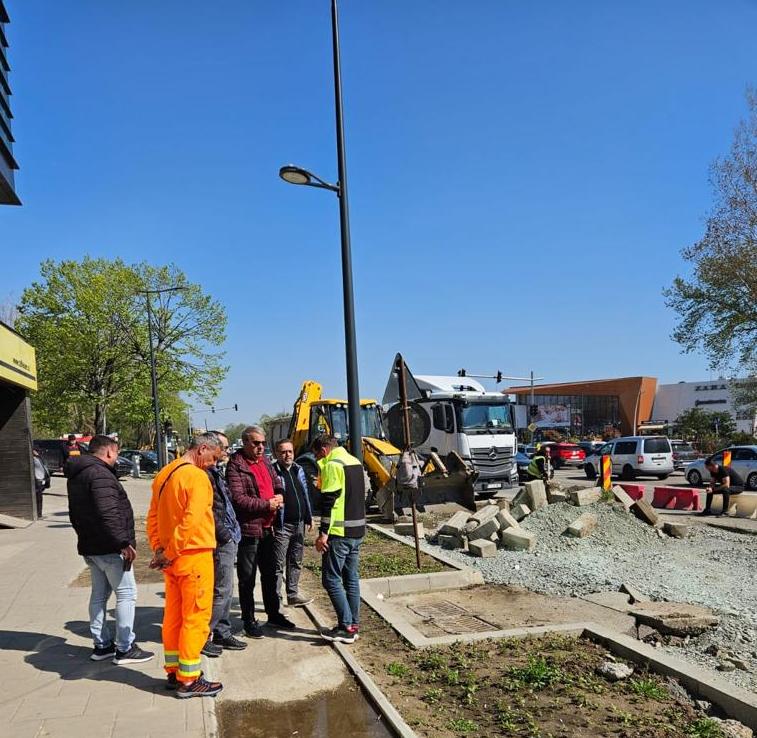 CONSTANȚA: Continuă reconfigurarea intersecțiilor bulevardului Alexandru Lăpușneanu cu Soveja și Aurel Vlaicu