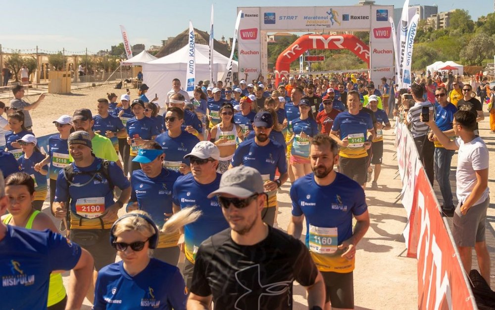 Maratonul Nisipului 2023 se desfășoară astăzi în zona Faleză Nord