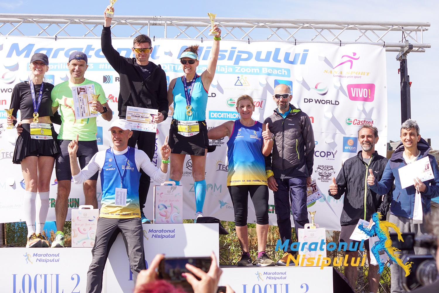 Participare numeroasă la cea de-a opta ediție a Maratonului Nisipului