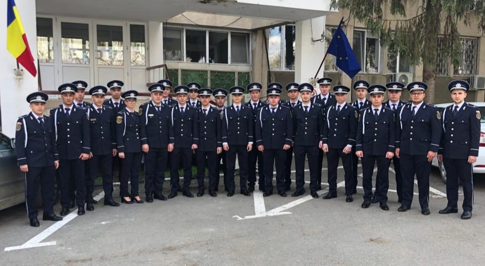 Forțe proaspete la IPJ Tulcea: 22 de absolvenți ai școlilor de poliție și-au început astăzi cariera