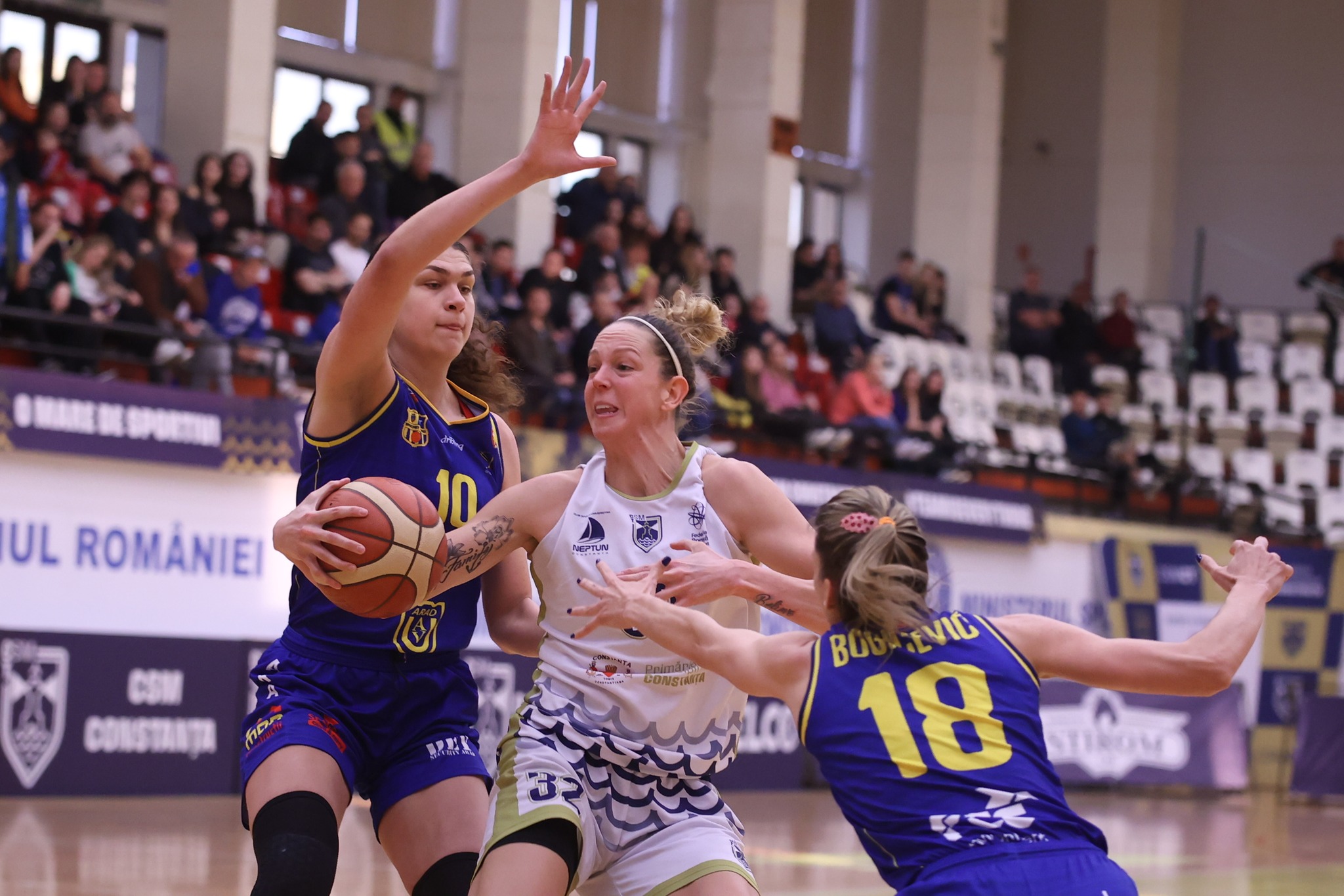 CSM Constanța joacă primele două meciuri în deplasare la Sf.Gheorghe în finala Ligii Naționale de baschet feminin