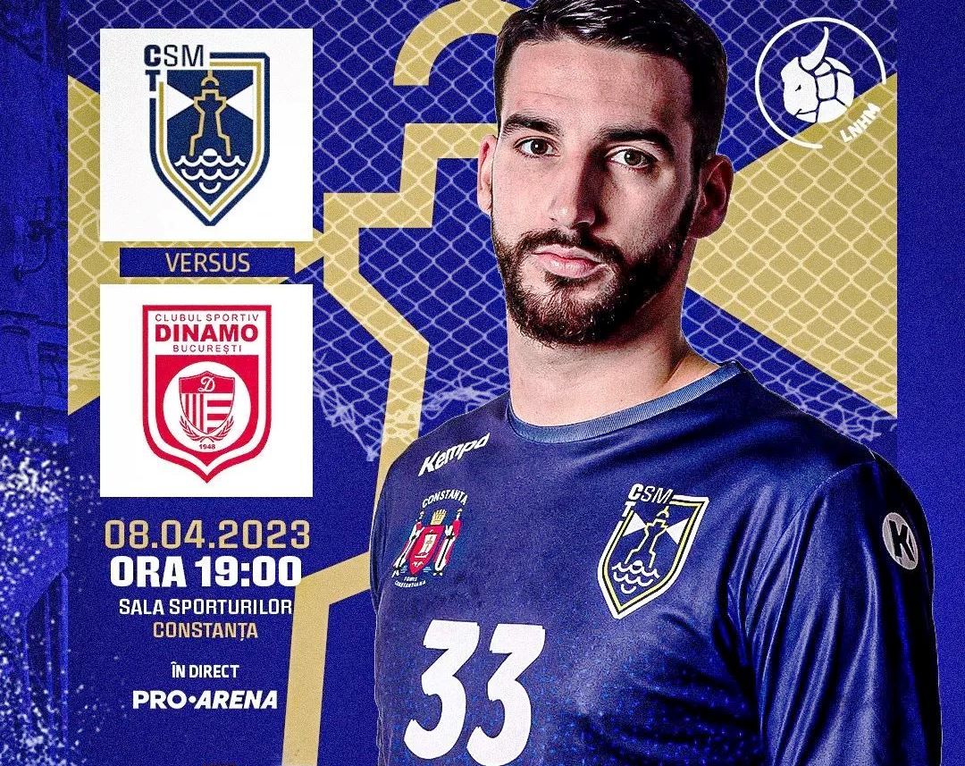 Meciul CSM Constanța vs Dinamo se joacă astăzi în Liga Zimbrilor
