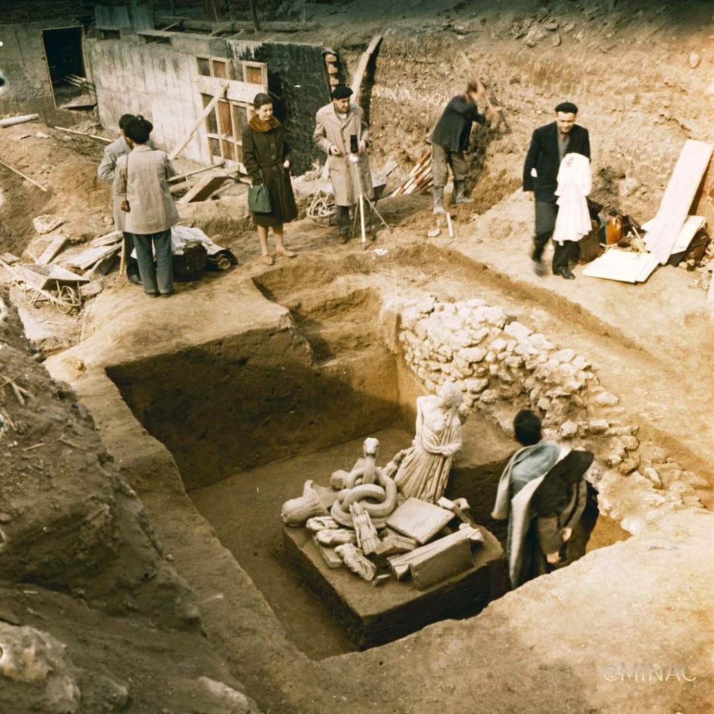 Tezaurul de Sculpturi de la Tomis - foto - MINAC