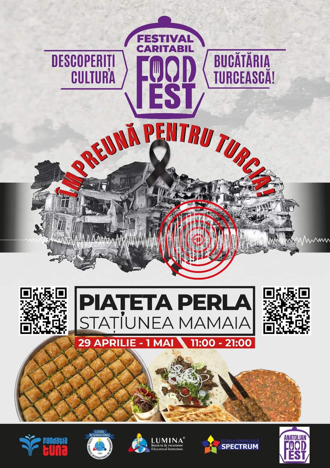 CONSTANȚA: Festival caritabil, în beneficiul victimelor cutremurelor din Turcia