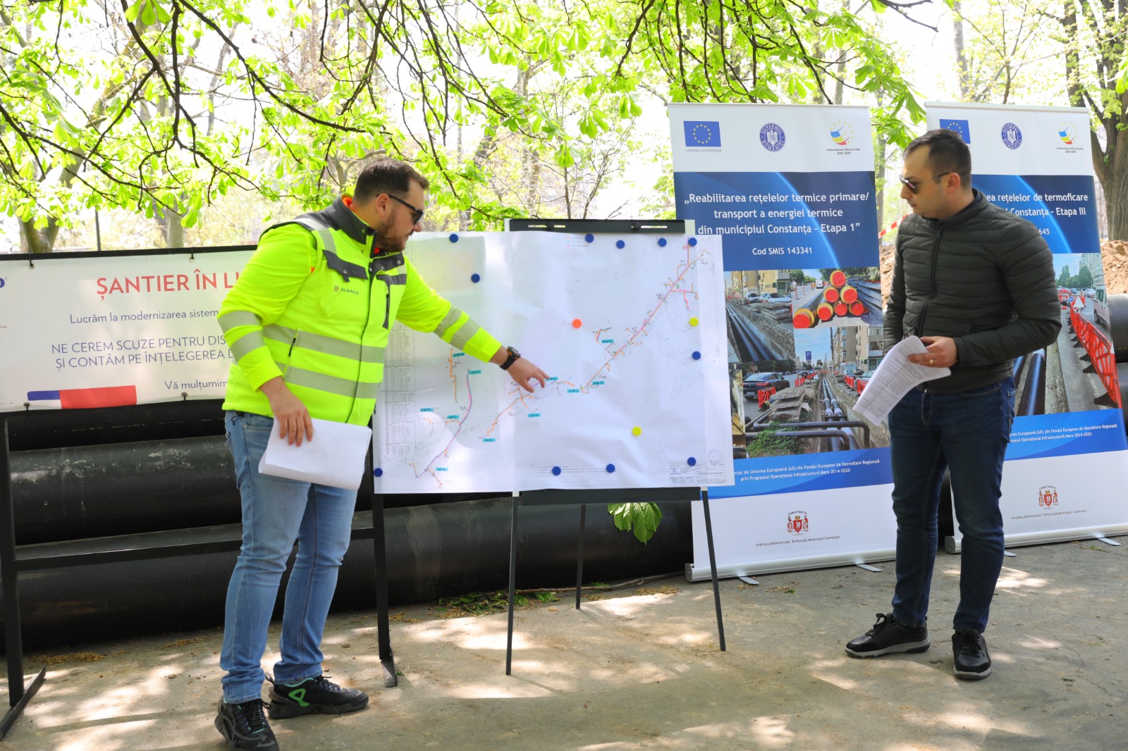 CONSTANŢA: În ce stadiu se află lucrările de modernizare a reţelei de termoficare