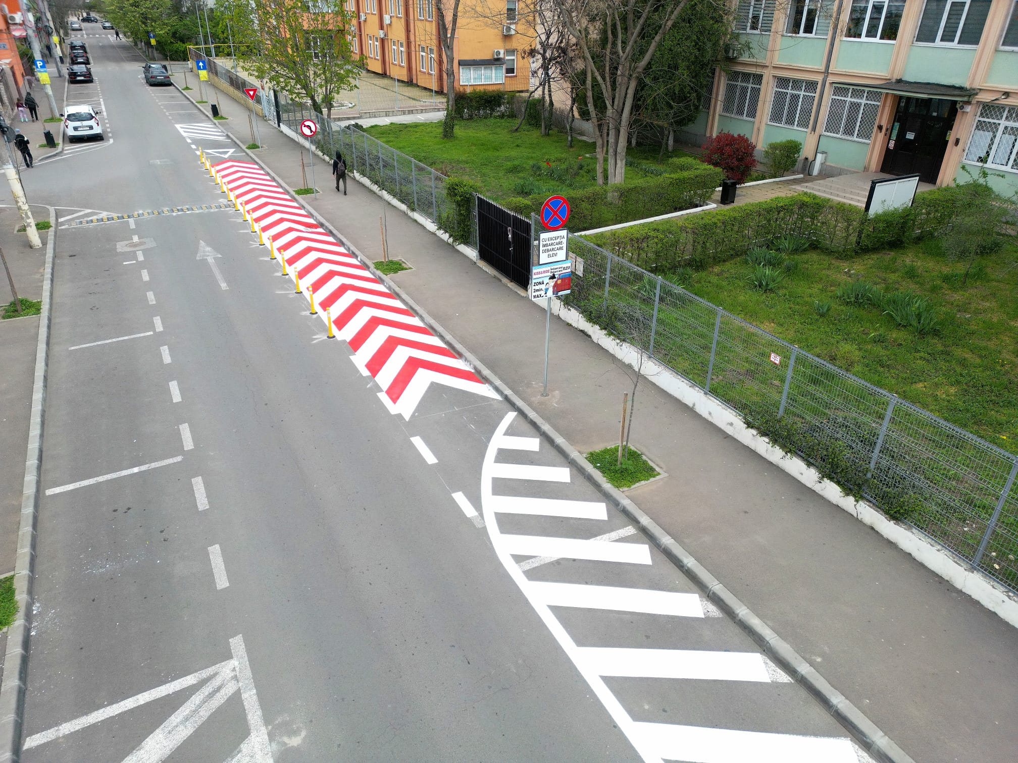 CONSTANŢA: Două unităţi de învăţământ din oraş vor avea sistem “Kiss and Ride”