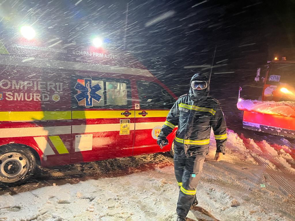 Meteorologii au extins şi prelungit codul portocaliu de viscol. Sunt vizate județe deja afectate de vremea extremă