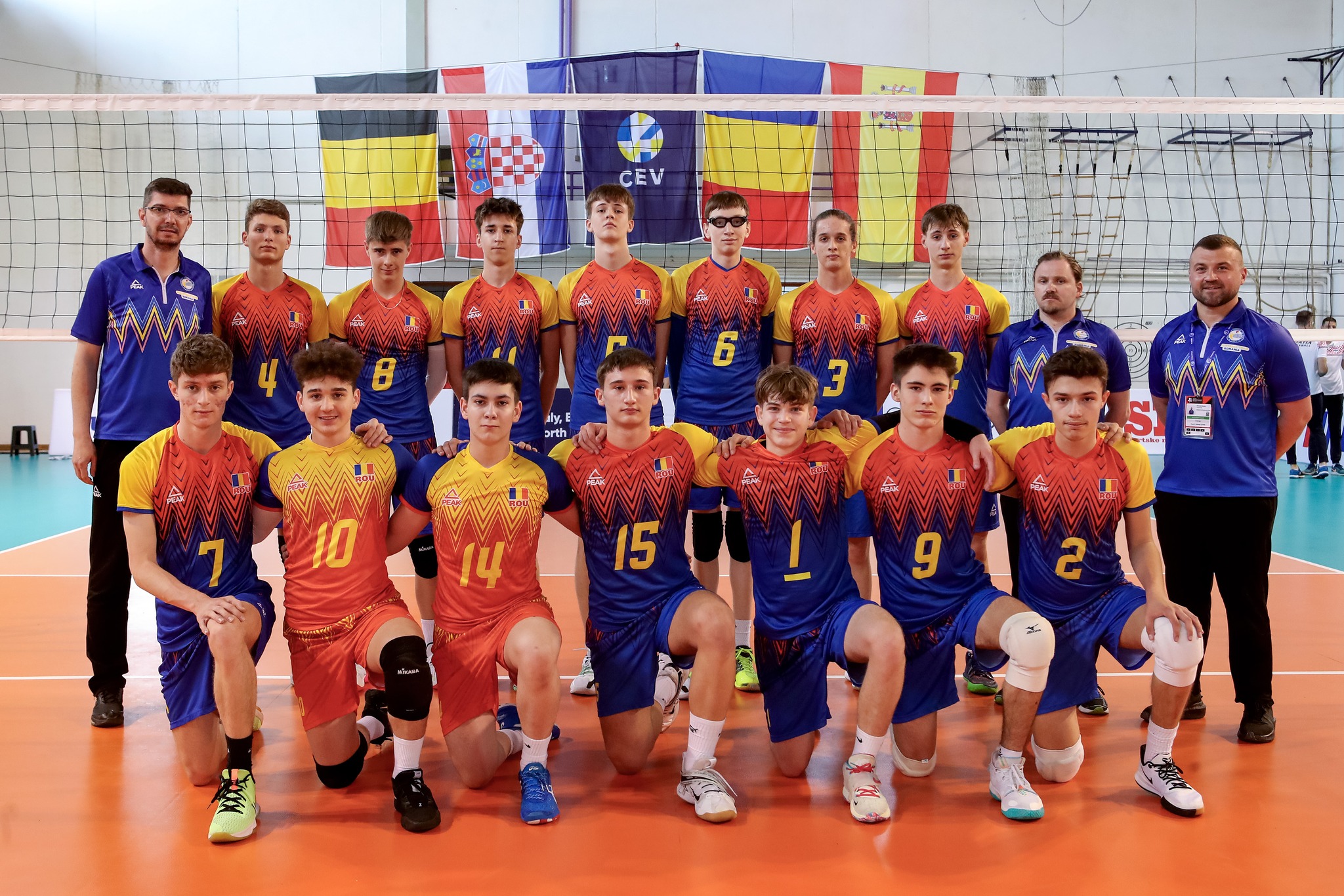 Naționala României de volei U17 este pe primul loc în grupa de calificare la EURO